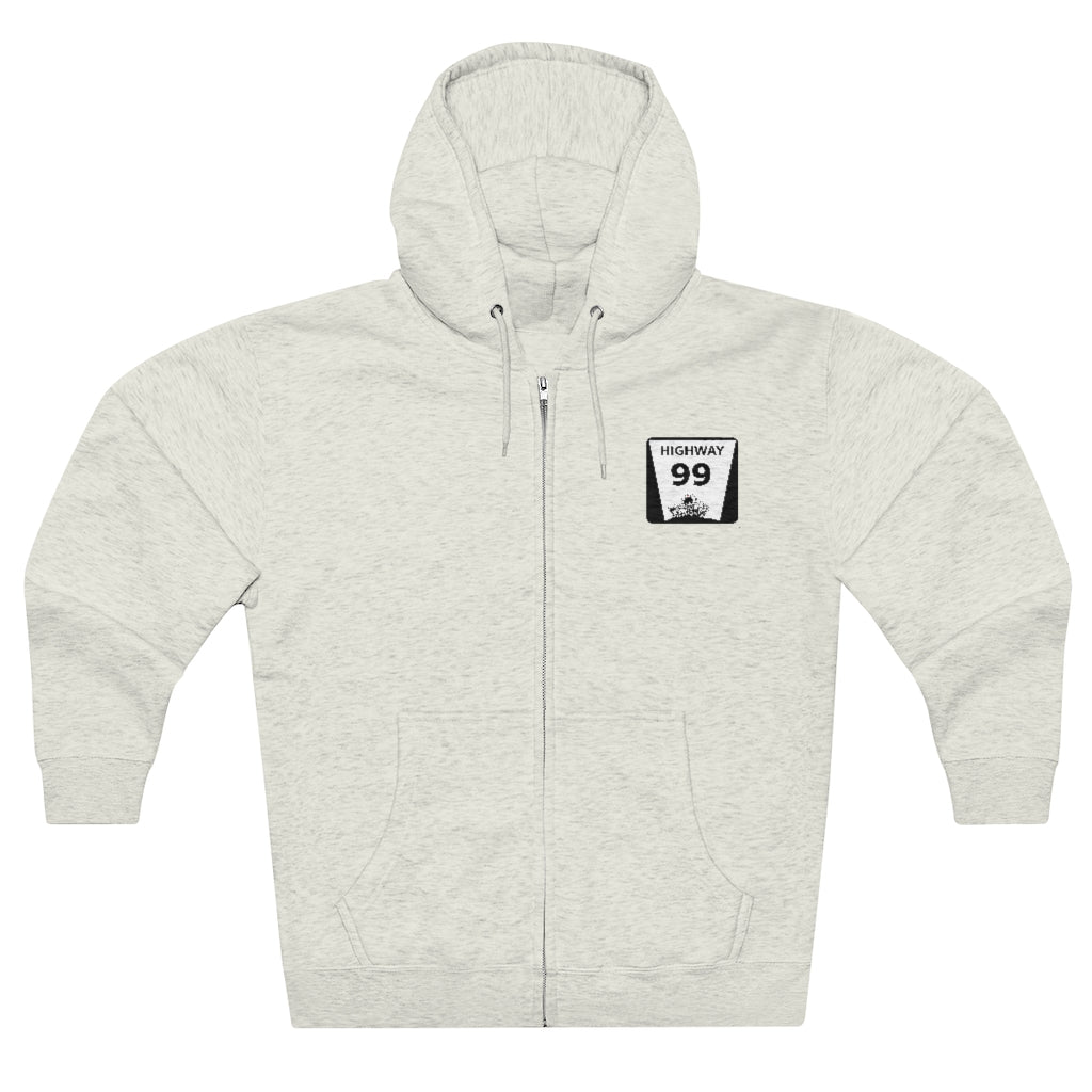 Highway 99 Zip Hoodie