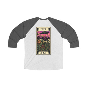 Life Tarot Card 3/4 Raglan