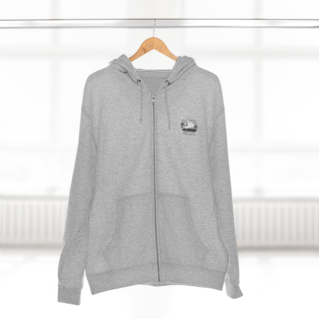 Life Tarot Card Zip Hoodie