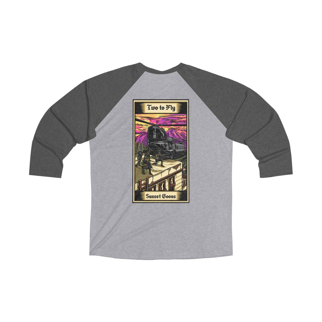 Two Goons Tarot Card 3/4 Raglan