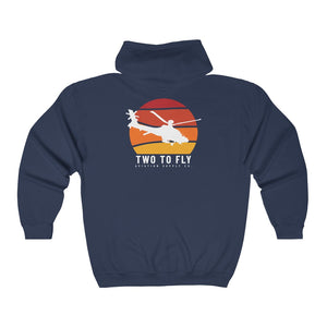 Apache Sunset Zip Hoodie