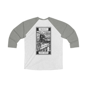 Two Goons Tarot Card 3/4 Raglan Tee