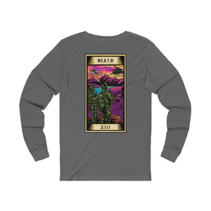 Death Tarot Card Long Sleeve