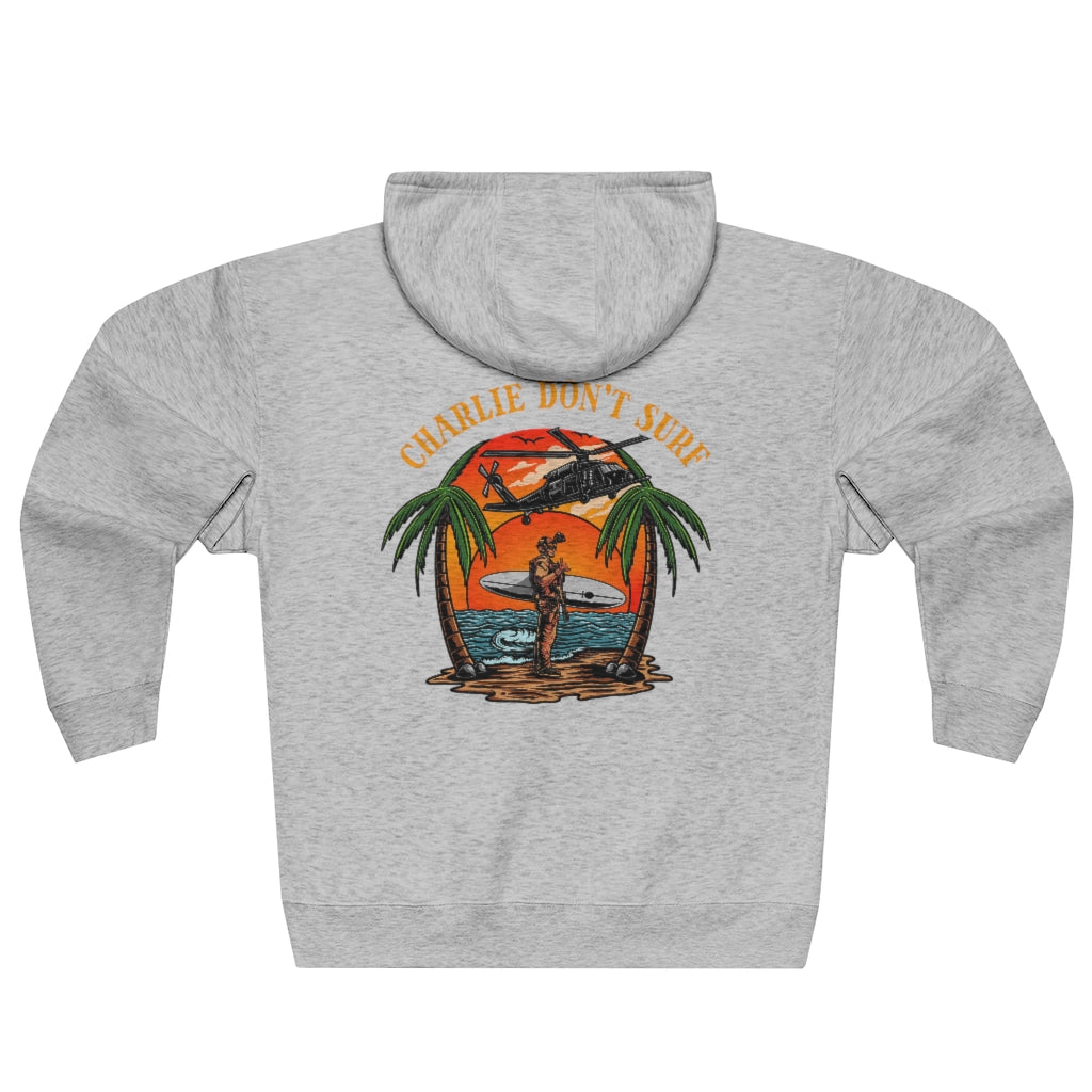 Charlie Don't Surf Zip Hoodie