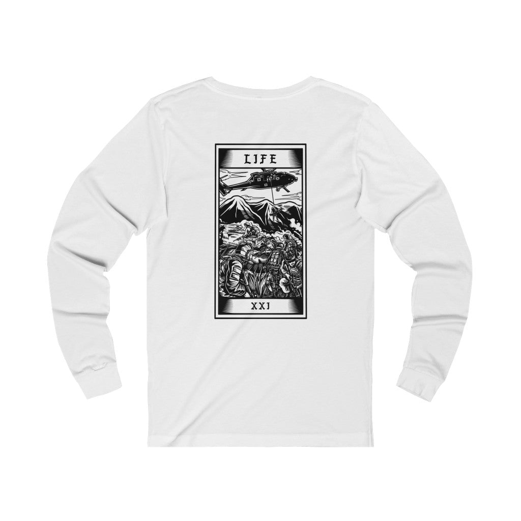 Life Tarot Card Long Sleeve