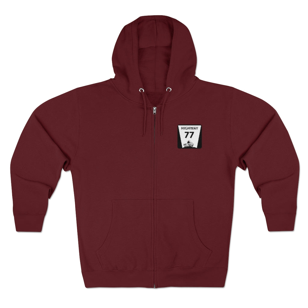 Highway 77 Zip Hoodie