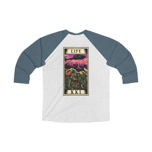 Life Tarot Card 3/4 Raglan