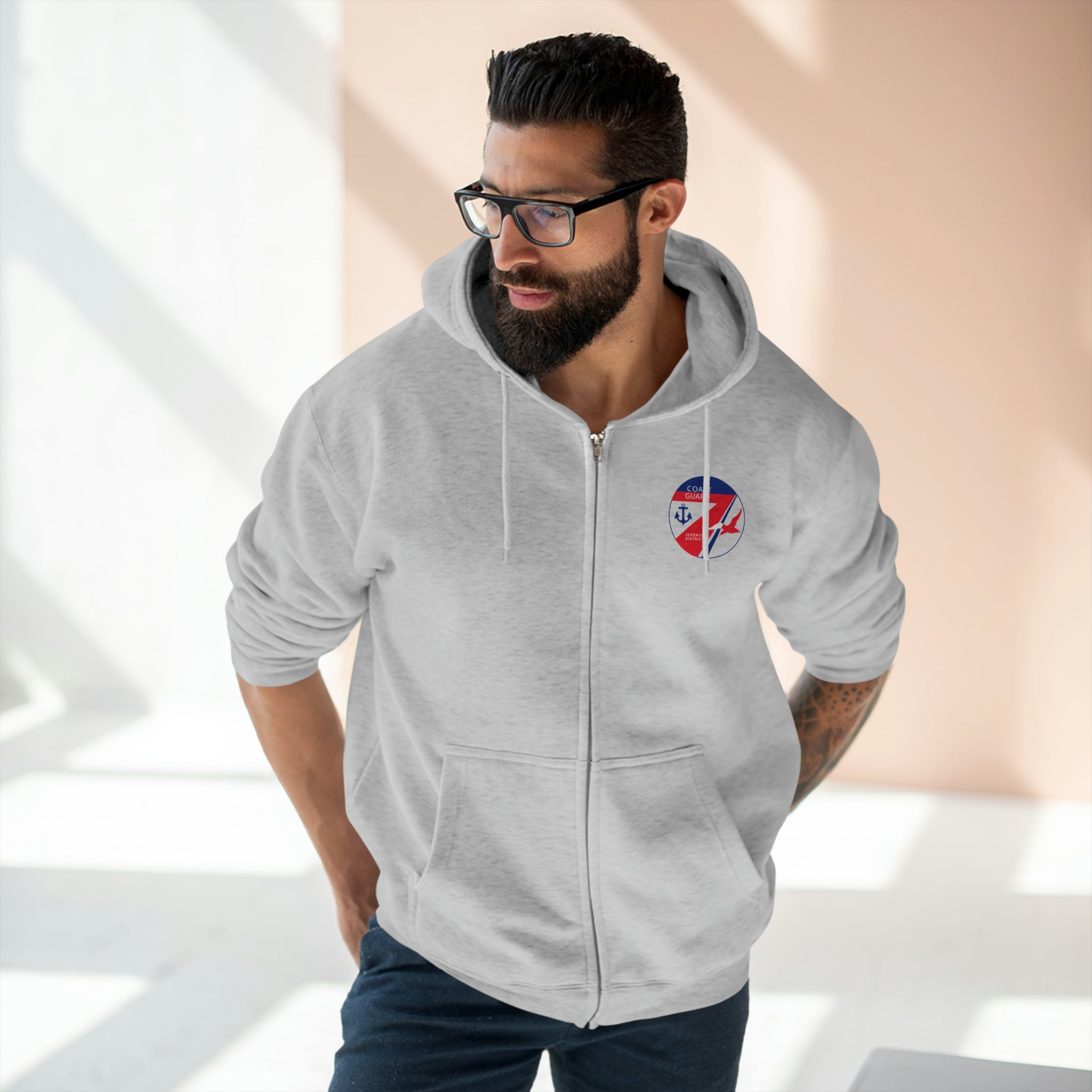 USCG Miami Zip Hoodie