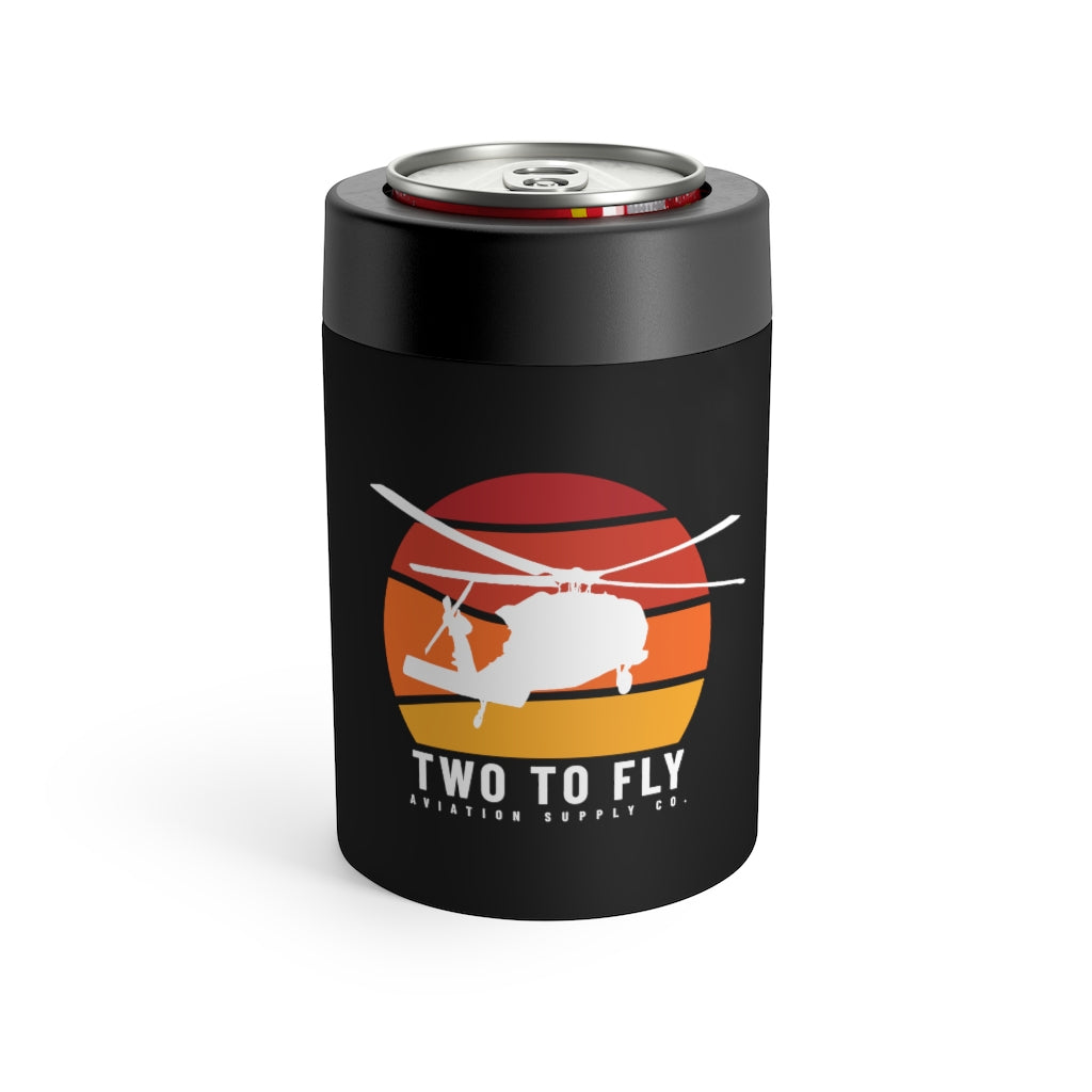 Sunset Hawk Can Cooler