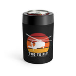 Sunset Hawk Can Cooler