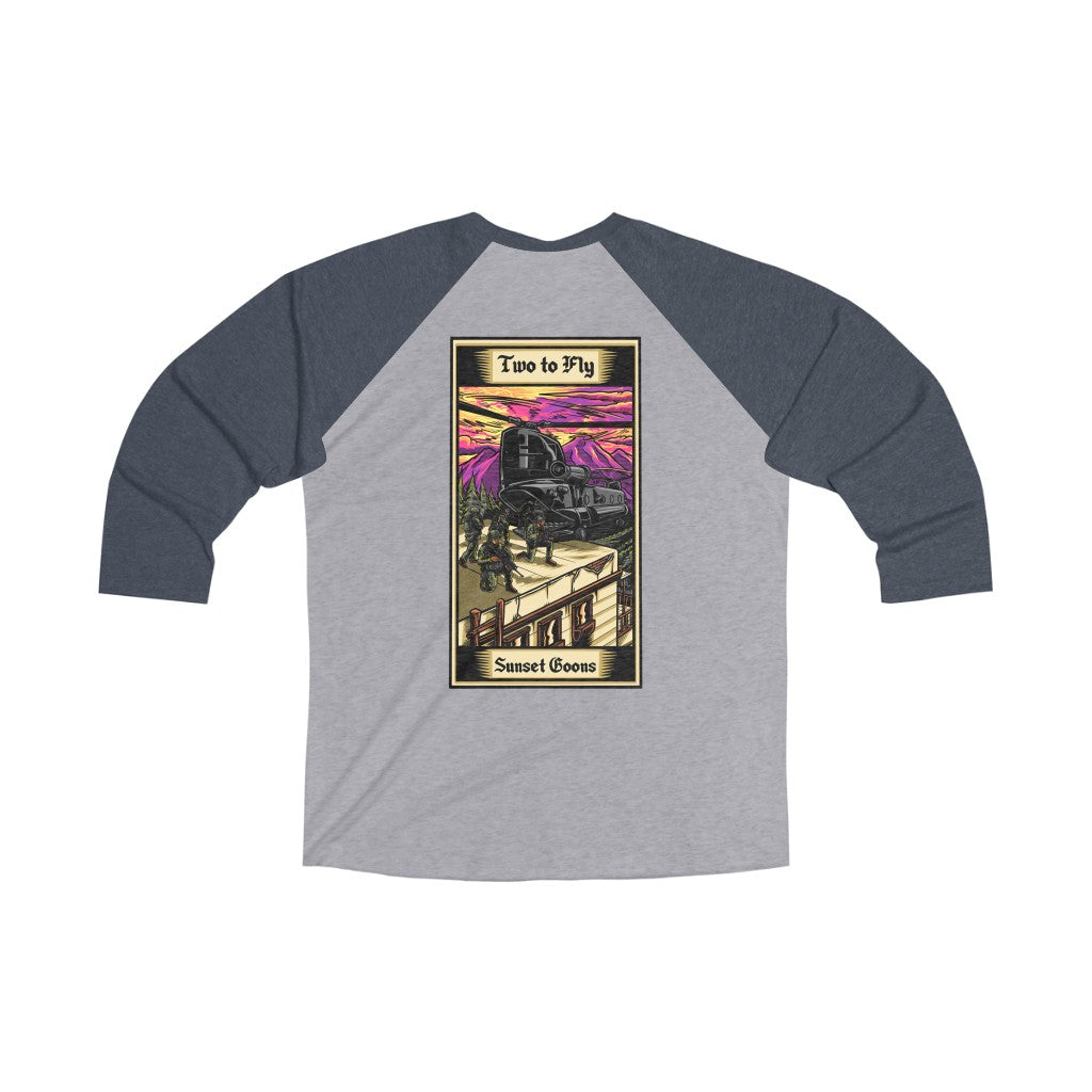 Two Goons Tarot Card 3/4 Raglan