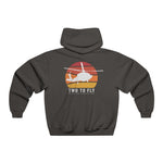 Navy Hawk Sunset Pullover Hoodie