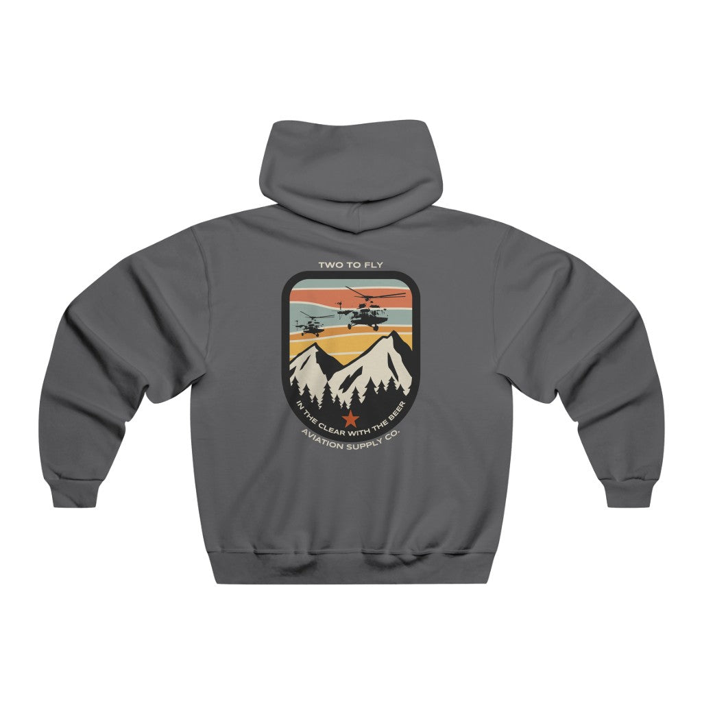 Mi-17 In The Clear Pullover Hoodie