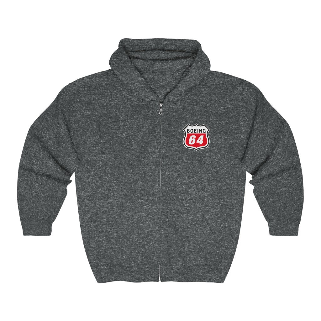 Boeing 64 Zip Hoodie