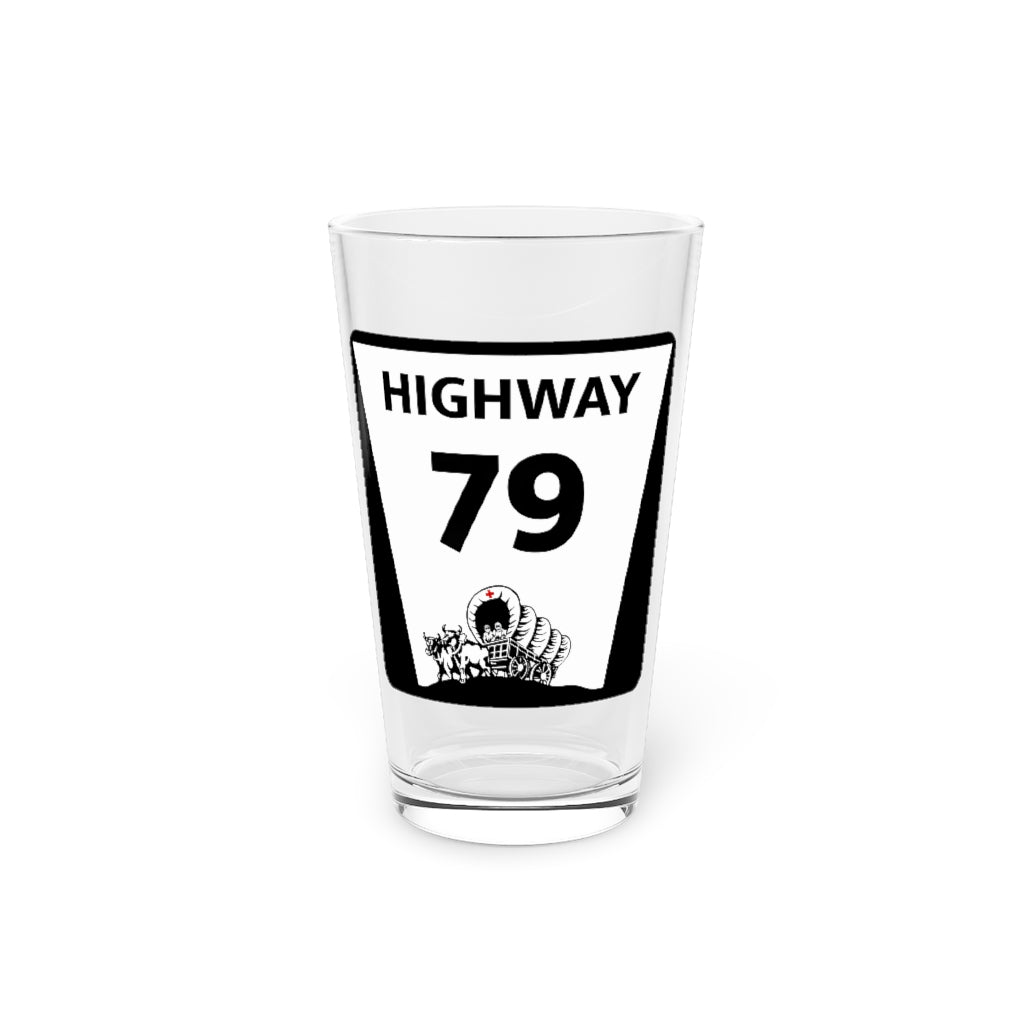 Highway 79 Pint Glass