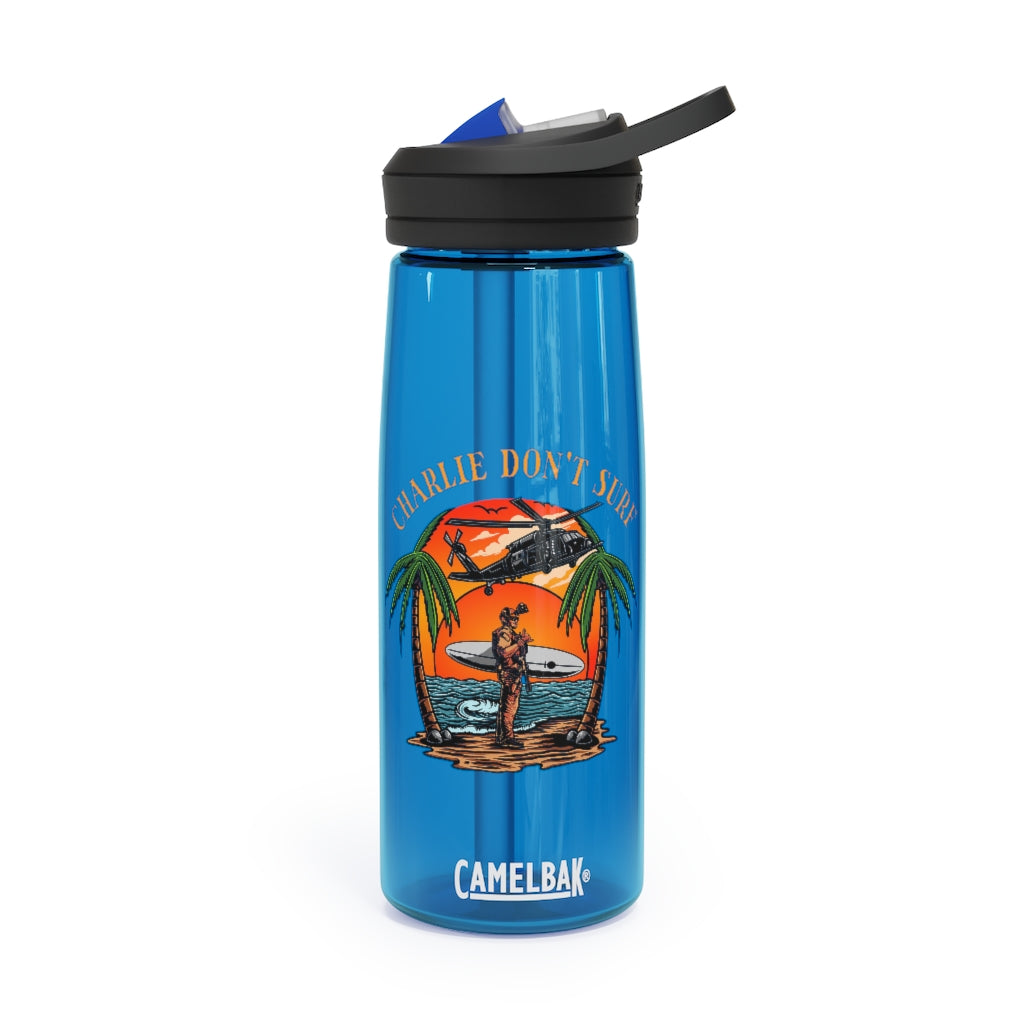 Charlie Don't Surf  25oz Water Bottle