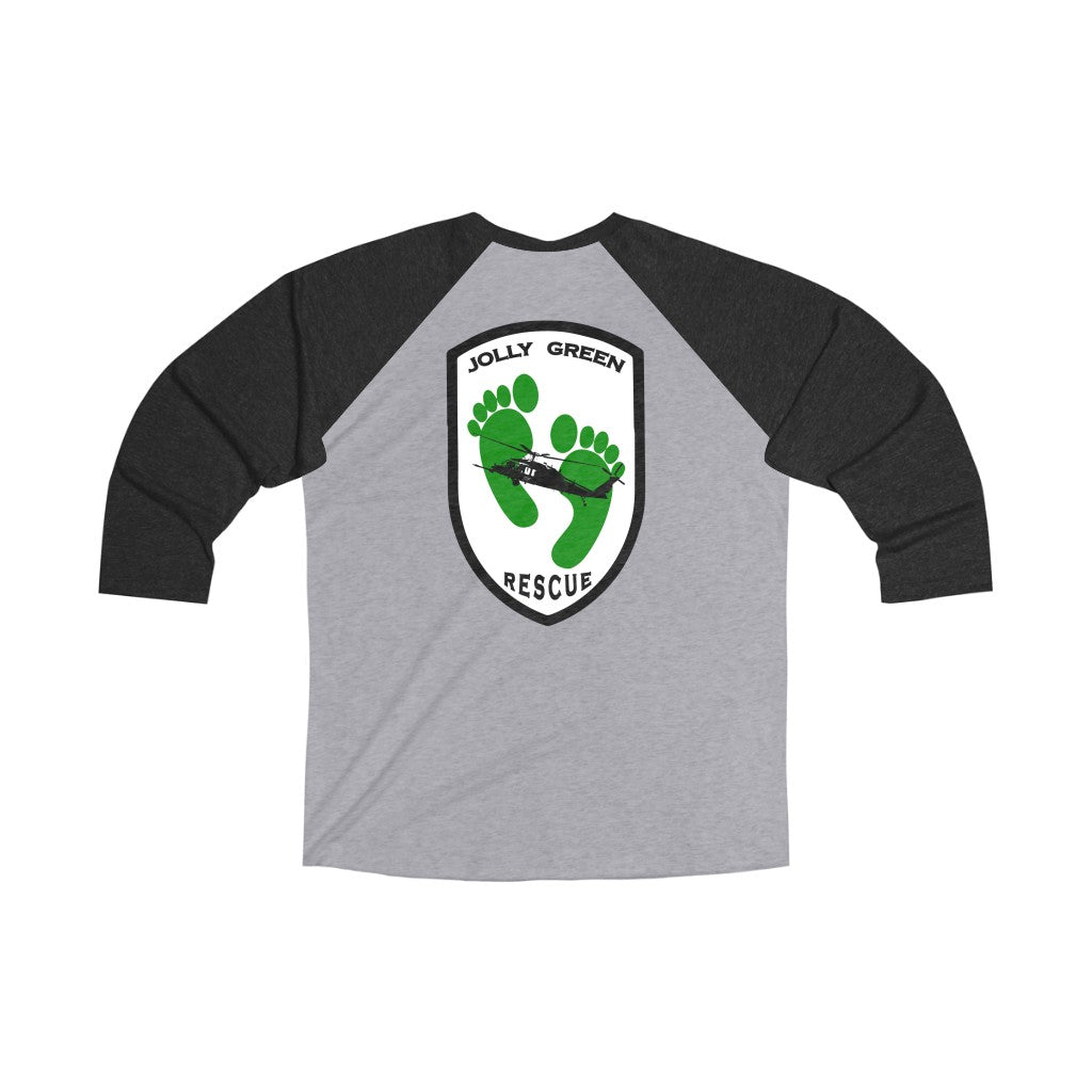 Jolly Green Rescue Raglan Tee