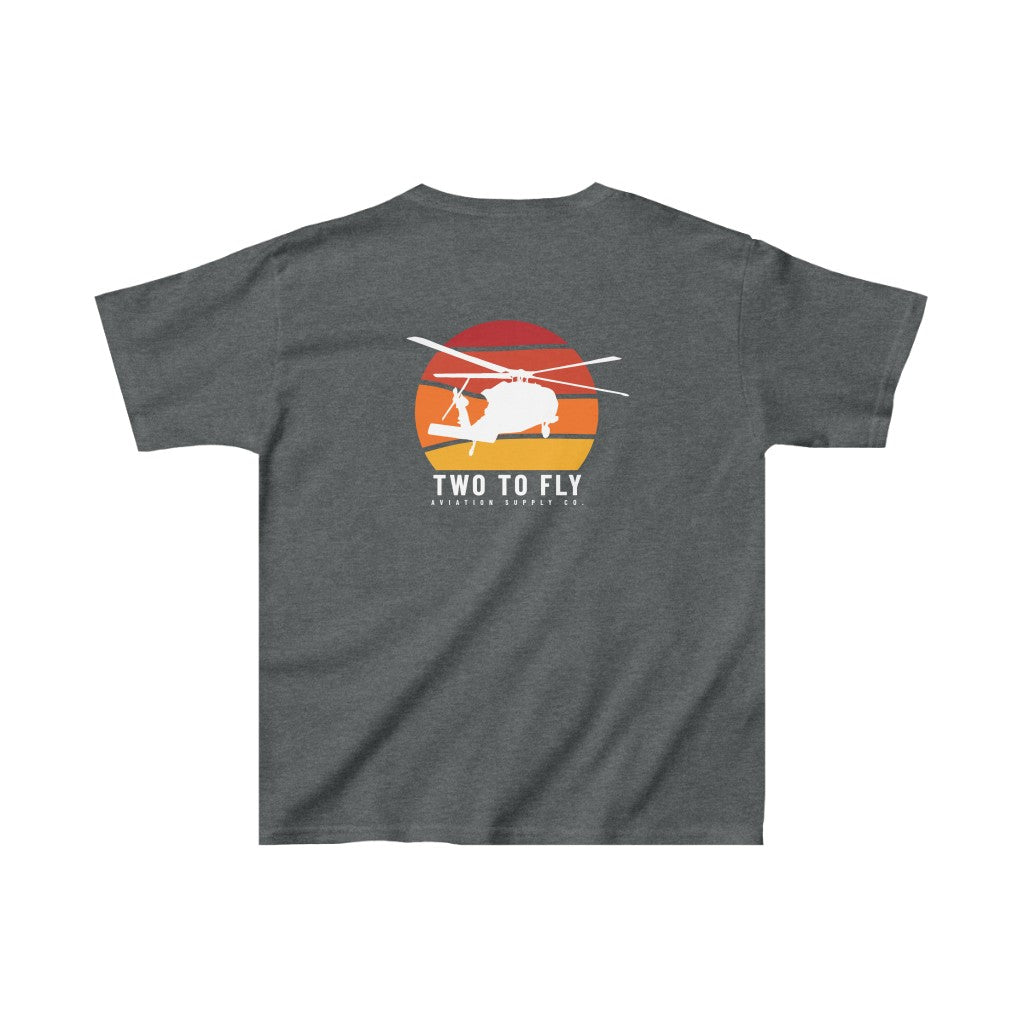 Sunset Hawk Kids T-Shirt
