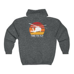 Sunset Hawk Zip Hoodie