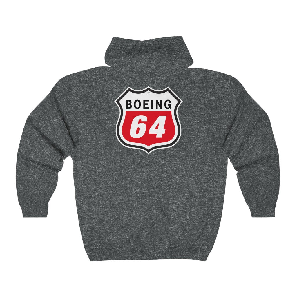 Boeing 64 Zip Hoodie