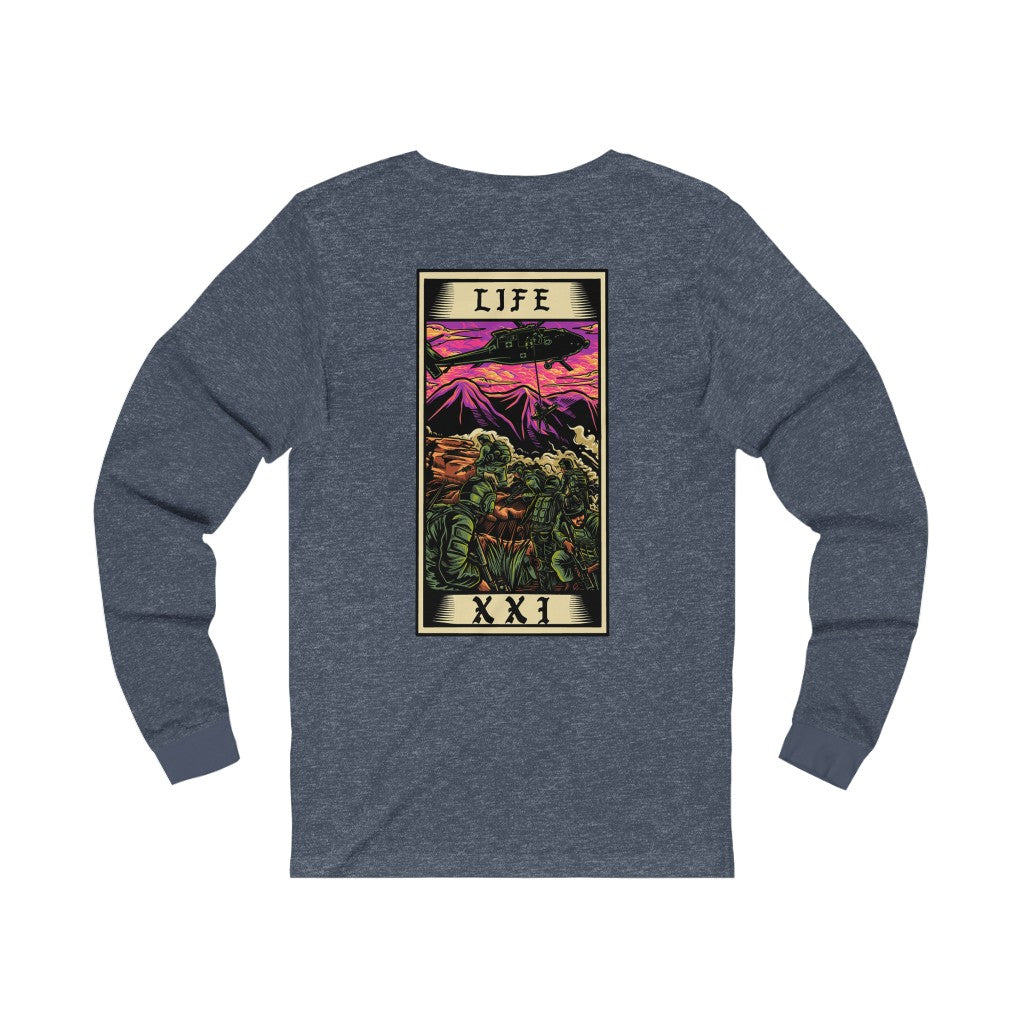 Life Tarot Card Long Sleeve