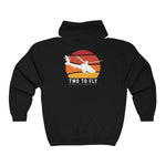 Apache Sunset Zip Hoodie