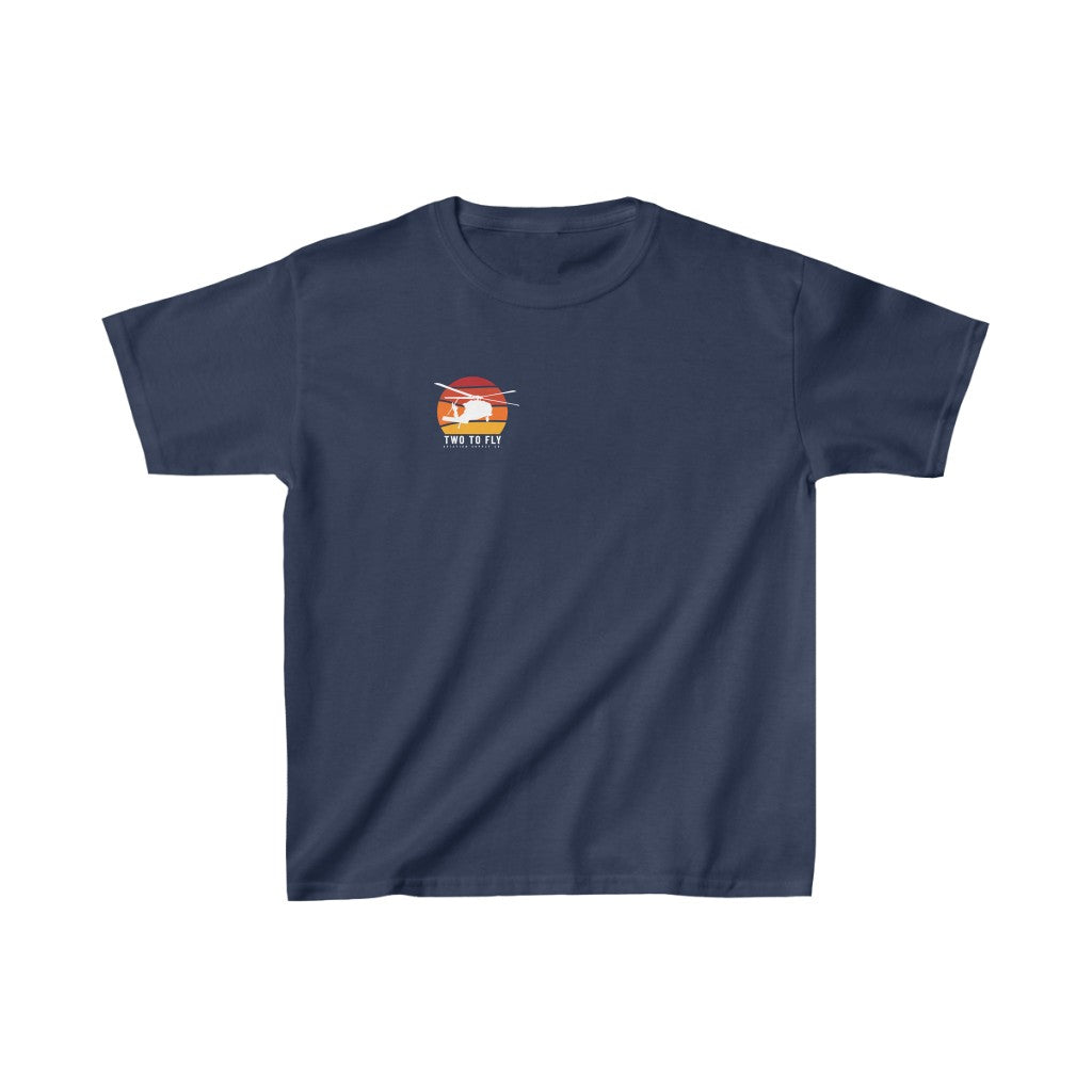 Sunset Hawk Kids T-Shirt
