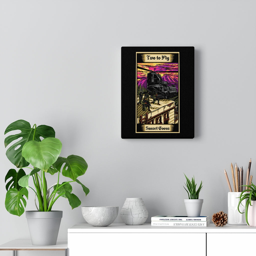 Two Goons Tarot Canvas