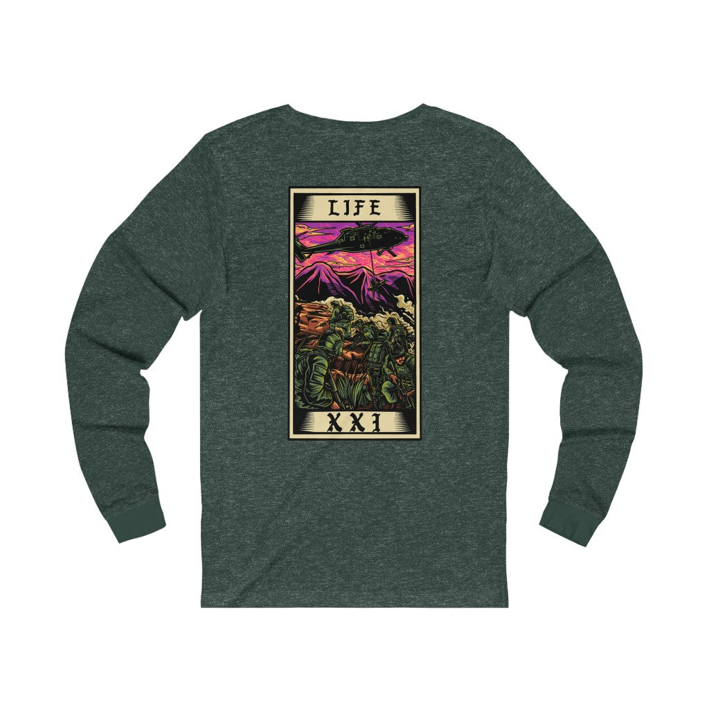 Life Tarot Card Long Sleeve