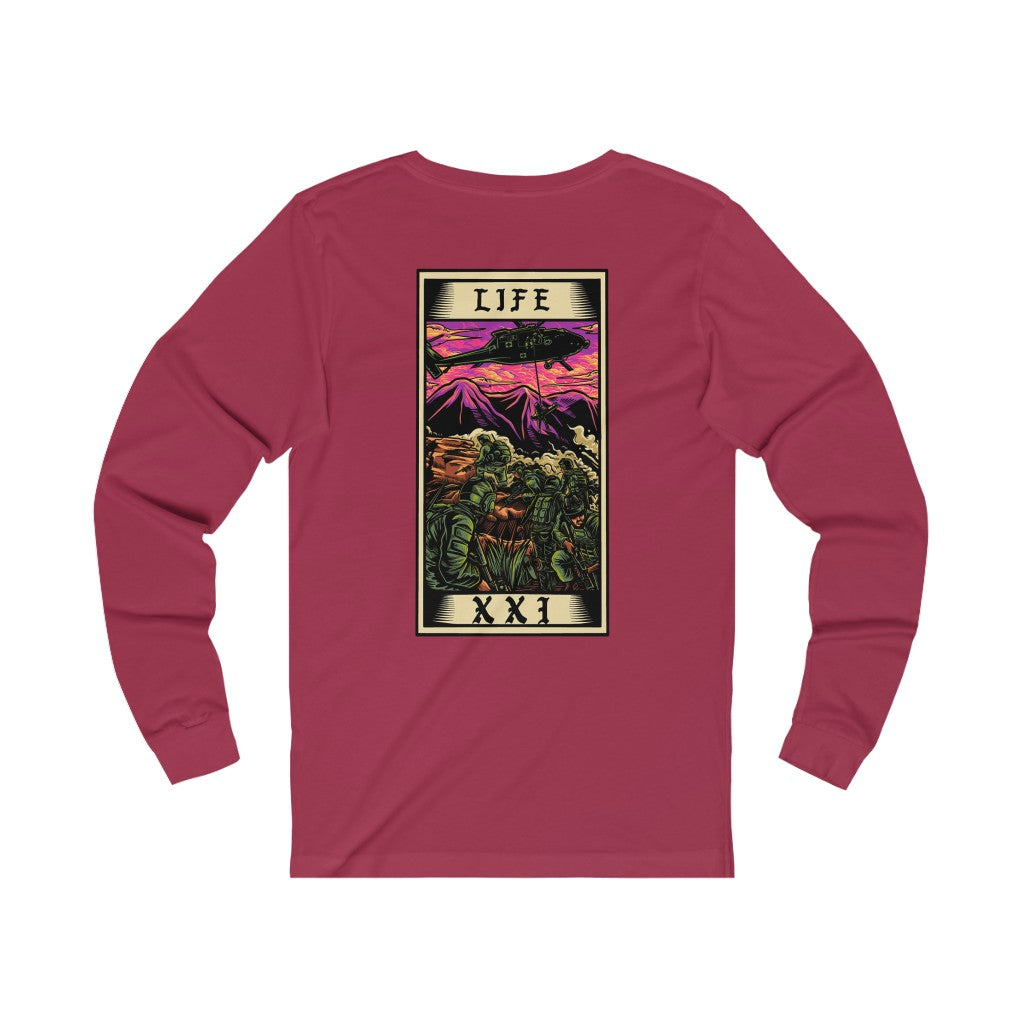 Life Tarot Card Long Sleeve