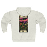 Life Tarot Card Zip Hoodie