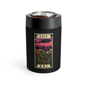 Life Tarot Card Can Cooler