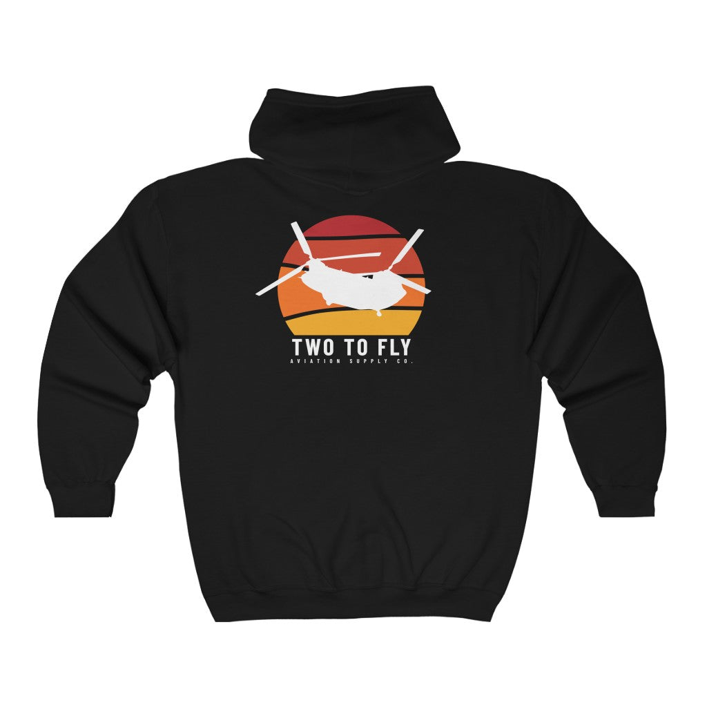 Hooker Sunset Zip Hoodie