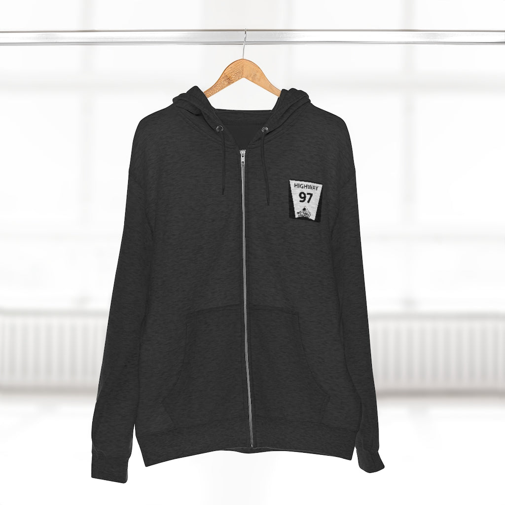 Highway 97 Zip Hoodie