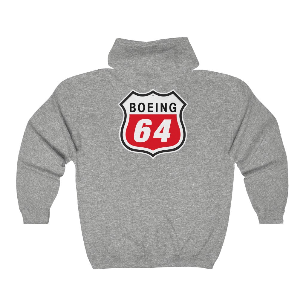 Boeing 64 Zip Hoodie