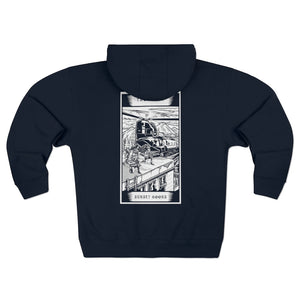 Two Goons Tarot Card Zip Hoodie