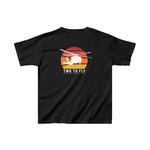 Sunset Hawk Kids T-Shirt