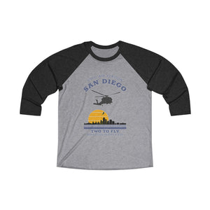 USCG San Diego 3/4 Raglan Tee