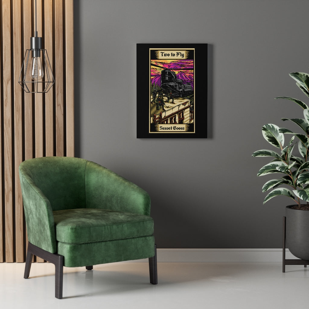 Two Goons Tarot Canvas