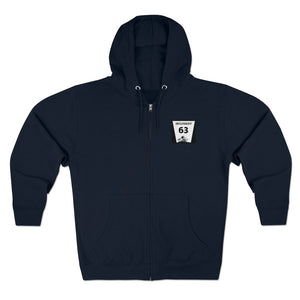 Highway 63 Zip Hoodie
