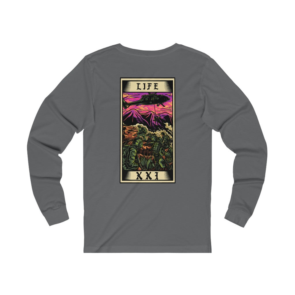 Life Tarot Card Long Sleeve