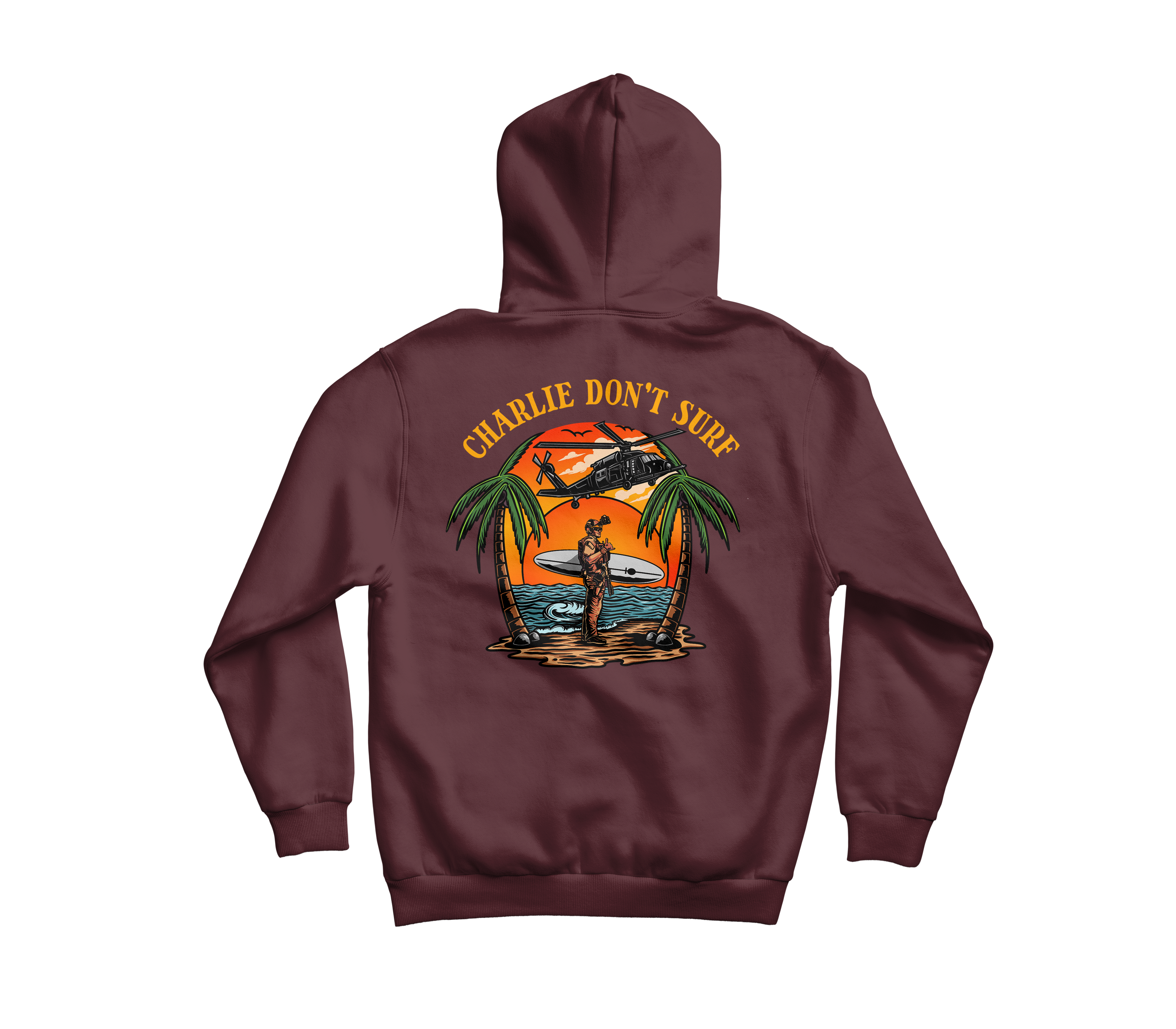 Charlie Don't Surf Pullover Hoodie