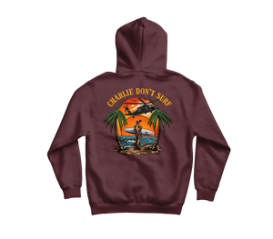 Charlie Don't Surf Pullover Hoodie