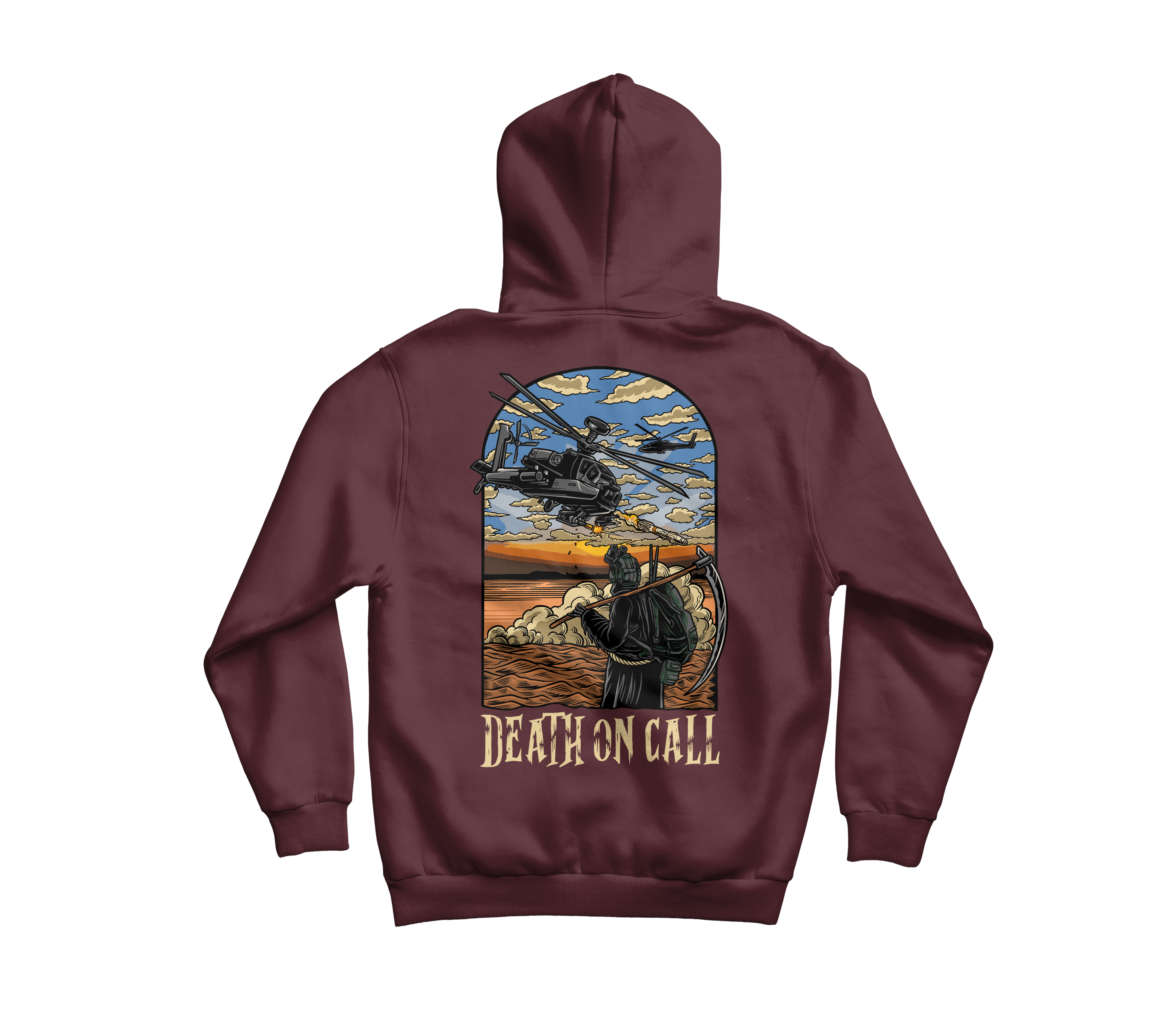 Death pullover hot sale hoodie