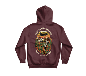 Hooker Fire Service Pullover Hoodie