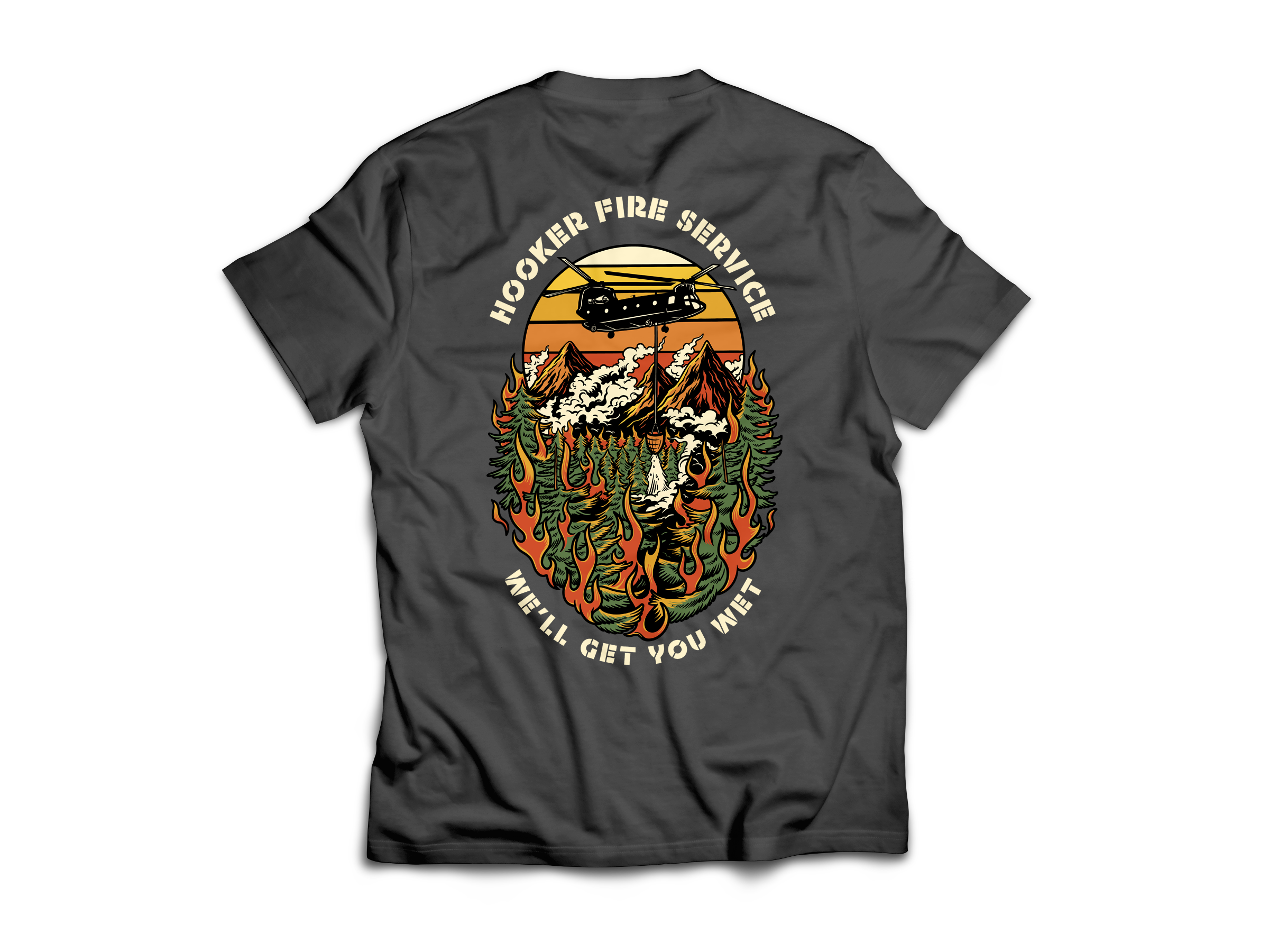Hooker Fire Service T-Shirt