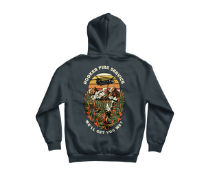 Hooker Fire Service Pullover Hoodie