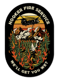 Hooker Fire Service Patch