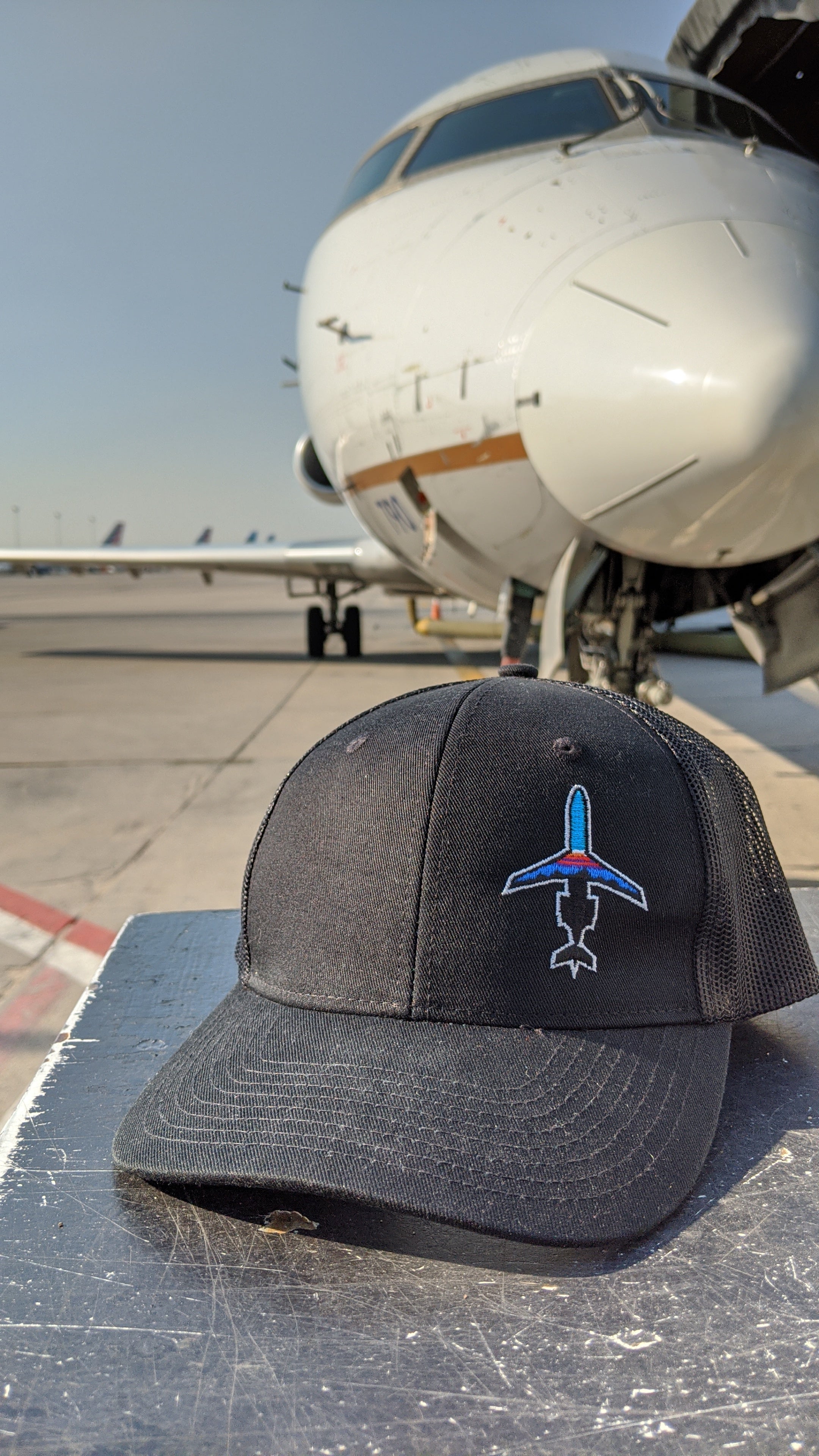 CRJ-200 Sunset Snap Back