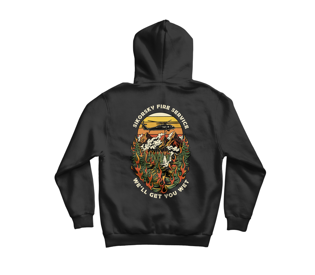 Sikorsky Fire Service Pullover Hoodie